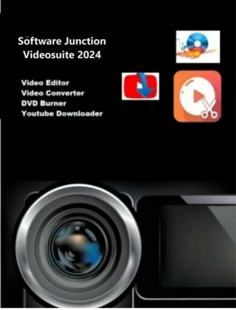 Video Suite 2024 Video Converter ,Video Editor , DVD Burner , Youtube Downloader