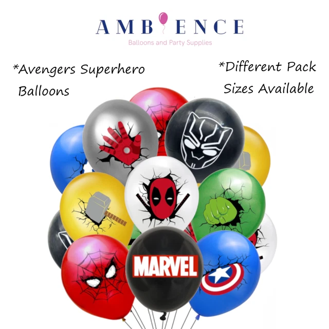 Ballon - Value pack - Marvel Avengers - 23 cm - 15 pièces
