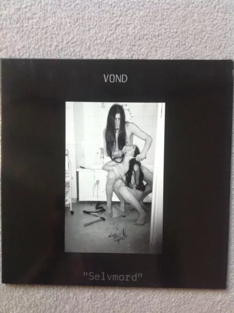 VOND -  "Selvmord" 1994, Vinyl, folding cover, with poster, limited too 500 !