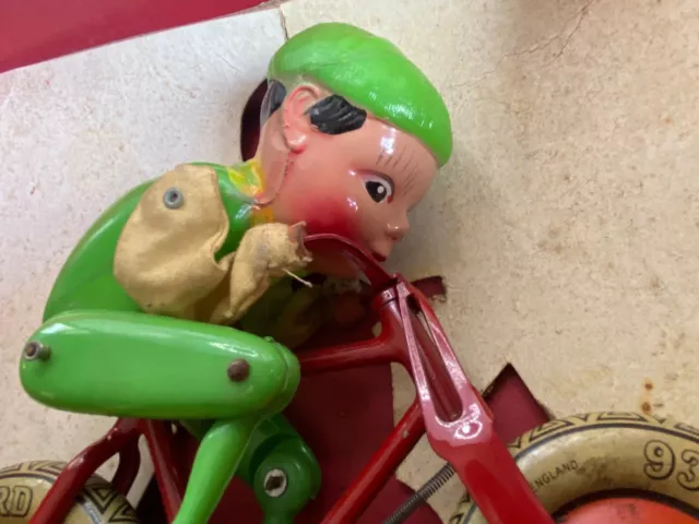 Tri Ang Gyro Cycle - Boxed 1939s Tin Toy 3