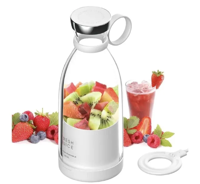 Mini licuadora de jugo portátil botella de batido recargable portátil