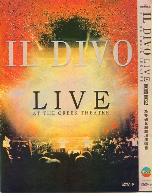 IL DIVO – Live at the Greek Theatre Korea DVD EUR 107,91 - PicClick ES
