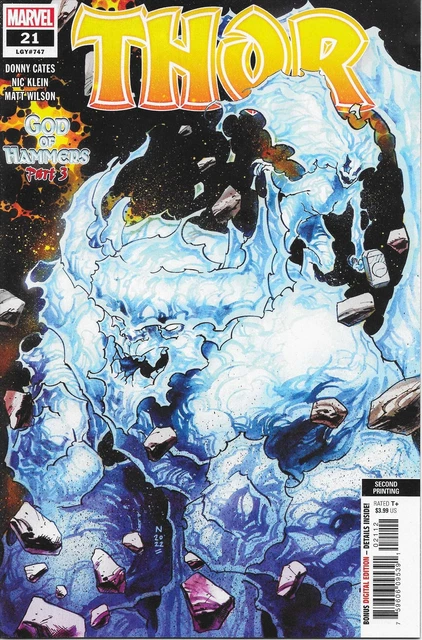 Thor (6th Series) #21 (2nd) VF/NM; Marvel | 747 Donny Cates - we combine shippin