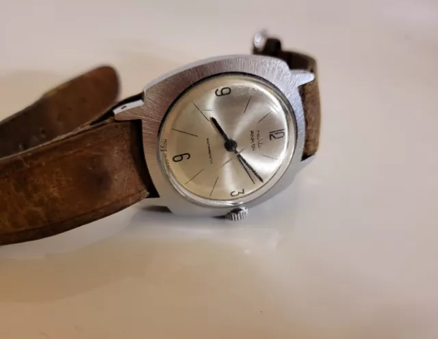 DDR Kult UMF Ruhla Anker Export Uhr Herren Armbanduhr Handaufzug Läuft