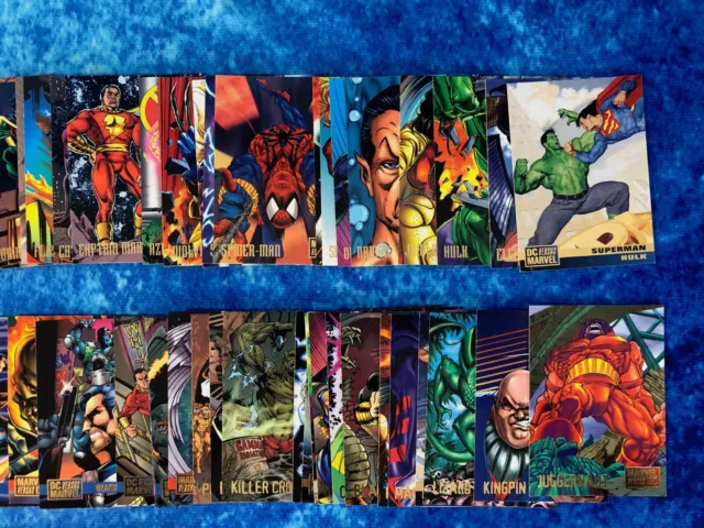 DC versus Marvel Comics EINZELNE Nicht-Sport Sammelkarte von SkyBox 1995 2