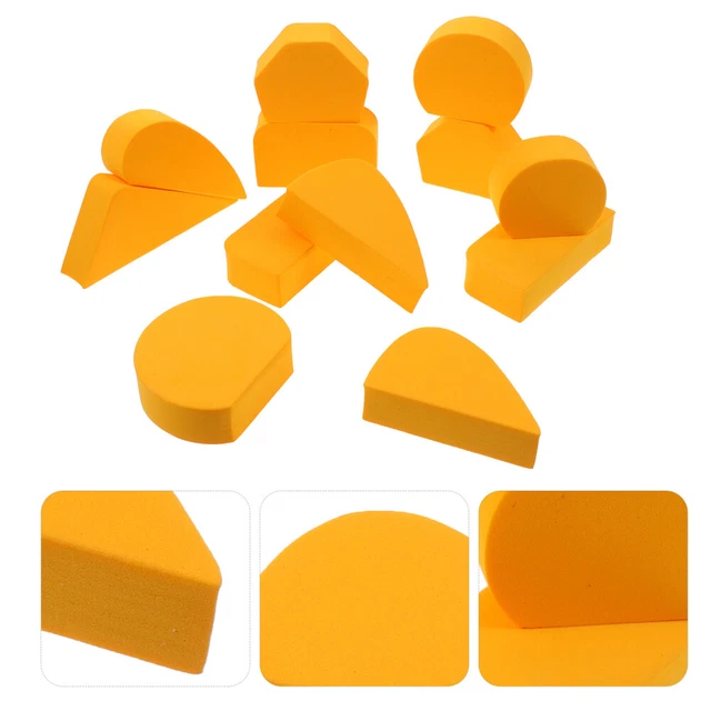 12 piezas Moldes de mango de taza de cerámica Herramientas de fabricación de mango de taza multitipo