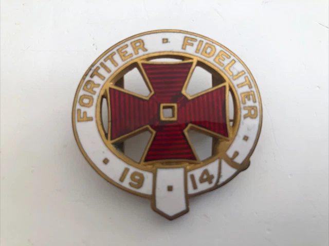 Badge Military 1914 Fortiter Fideliter REF69992