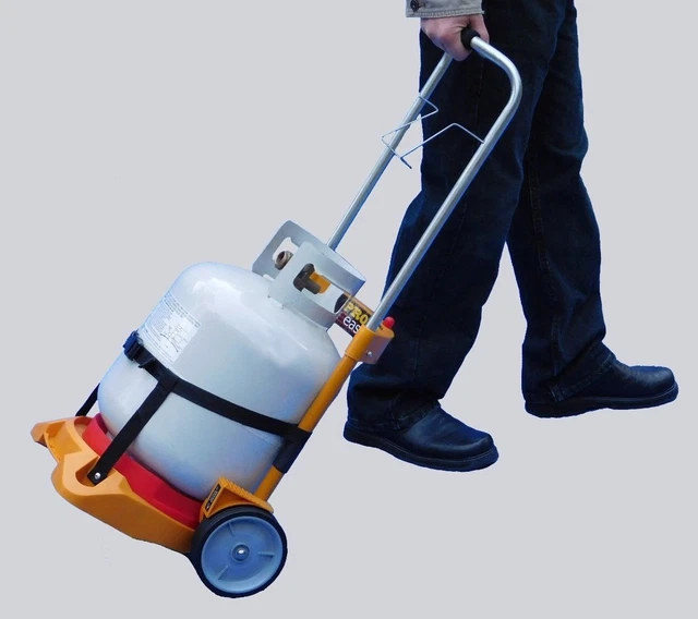 PROPANE CYLINDER DOLLY LP Cart BBQ Grills heaters hand truck (tank not