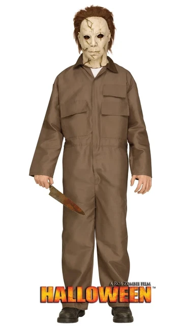Licensed Rob Zombie Film Halloween Michael Myers Costume TEEN SIZE