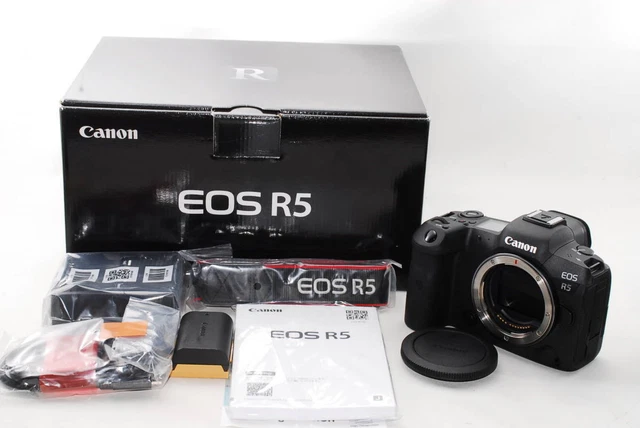 Canon EOS R5 45.0MP Mirrorless Camera Black【Near Mint in BOX】From Japan Seller 2