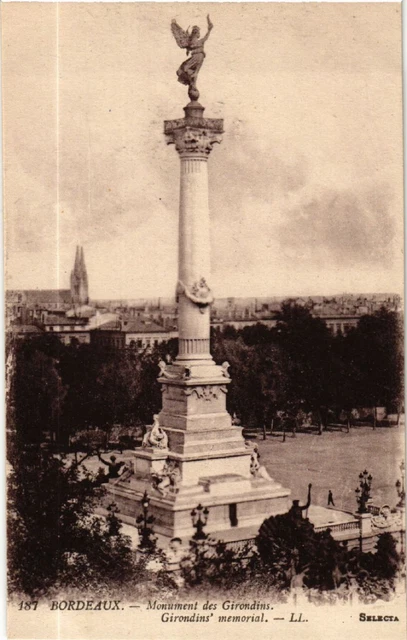 CPA BORDEAUX - Monument des Girondins - Girondins' memorial (582288)