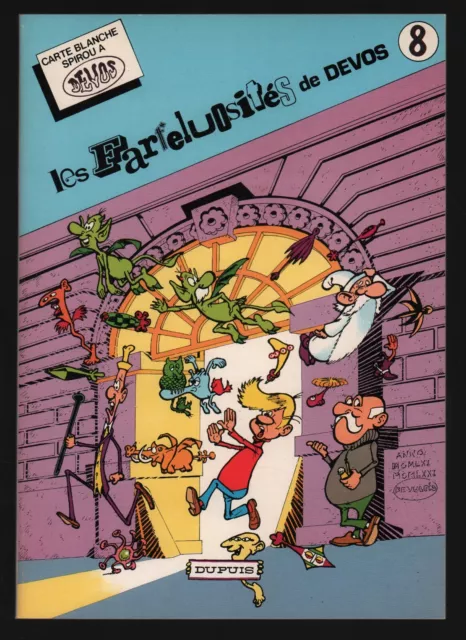 Devos . Les Farfeluosités . Eo . 1984 . Carte Blanche Spirou