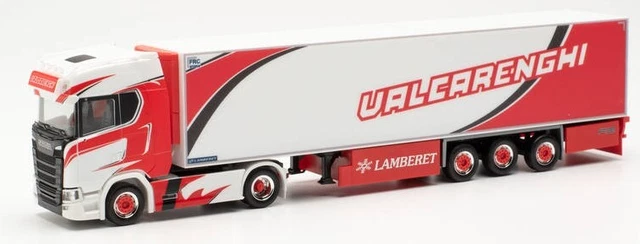 HERPA - CAMION semi remorque frigorifique 3 essieux VALCARENGHI – SCANIA CS 2... EUR 53,99 - FR