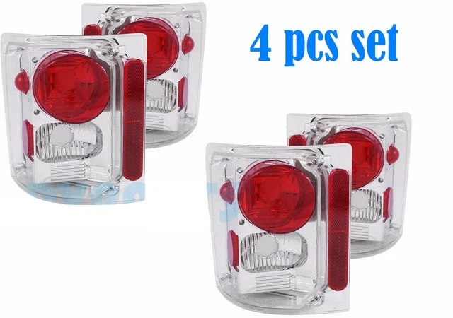 Monaco Monarch 2000 2001 2002 2003 Chrome Taillights Tail Lights Lamps Rv Pair