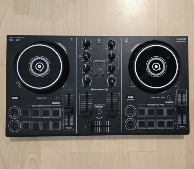 Pioneer DDJ 200 Controler 2 Decks NEU Kompakt Anfänger Optimal alle Funktionen