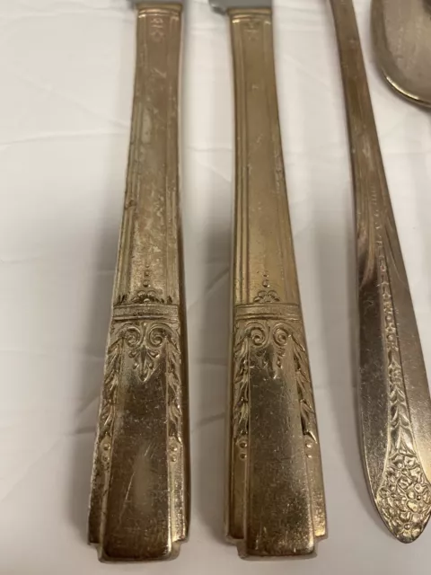 silverplate flatware mixed lot 5 pieces 3