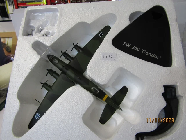 Atlas Editions aircraft 1;144 Scale, FW 200 Condor.