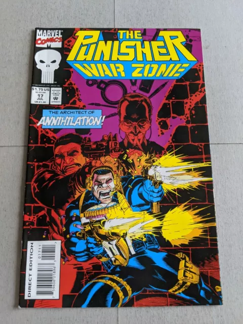 The Punisher War Zone #17 July 1993 Marvel Comics
