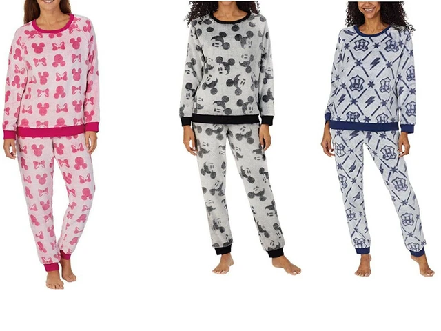 Disney Mickey Minnie Mouse Wizard World Women's 2Pc Fleece Jogger Set S M XL
