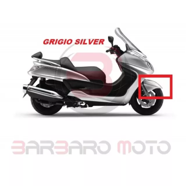 Parafango anteriore originale Yamaha Majesty 400 dal 2004 al 2008 Grigio Silver