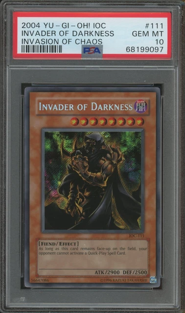 Dark Magician of Chaos 307-010 | Invader of Darkness