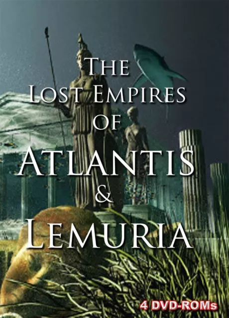 The Lost Empires of Atlantis & Lemuria - 4 DVD-ROM boxed