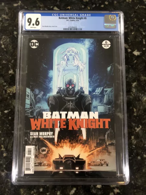 Batman White Knight 6 CGC 9.6 2018 Sean Murphy Joker - BUY 1, GET $14 OFF 2 More