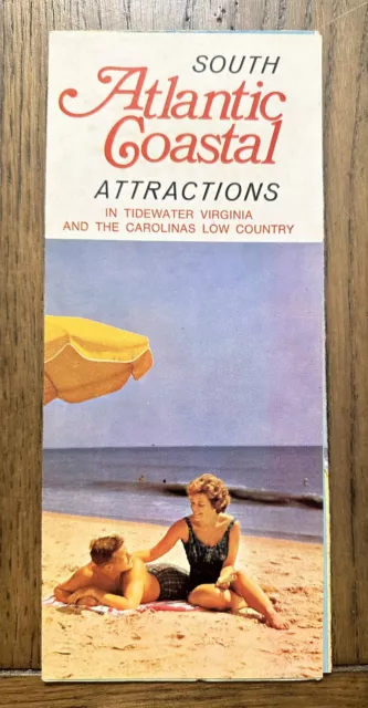 Vintage Brochure South Atlantic Coastal Attractions 1960’s