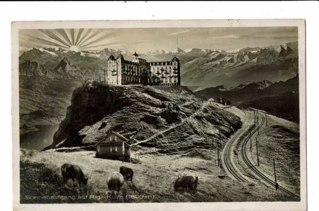 CPA-Carte postale- Suisse-  Rigi-Kulm-Sonnenaufgang  VM3036