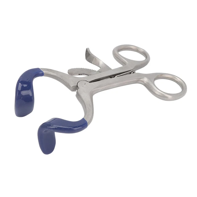 (L)Dental Cheek Lip Retractor Soft Tip Stainless Steel Professional Ergonomic