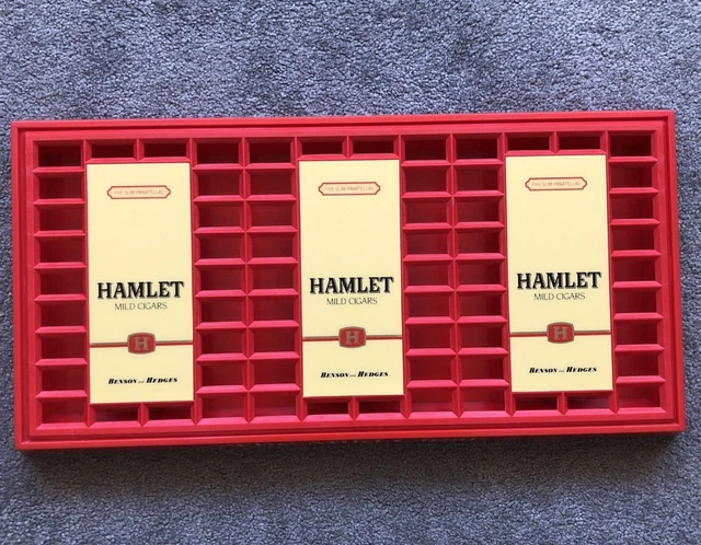 Hamlet The Mild Cigar Drip Tray Benson & Hedges Vintage Bar Pub New Rare 1980's