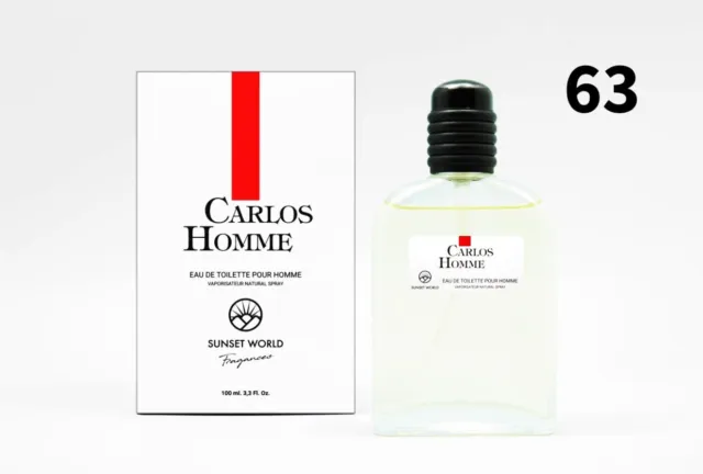 Carlos Eau De Toilette Pour Homme Spray 100 ML - Sunset World Fragances