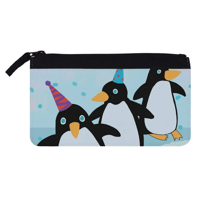 'Festive Penguins' Pencil Case (PC00048049)