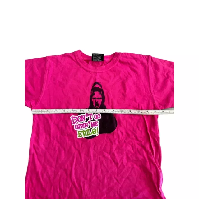 Little Britain Shirt T-Shirt Size 10 Pink Baby Tee y2k RARE Vicky Pollard 2