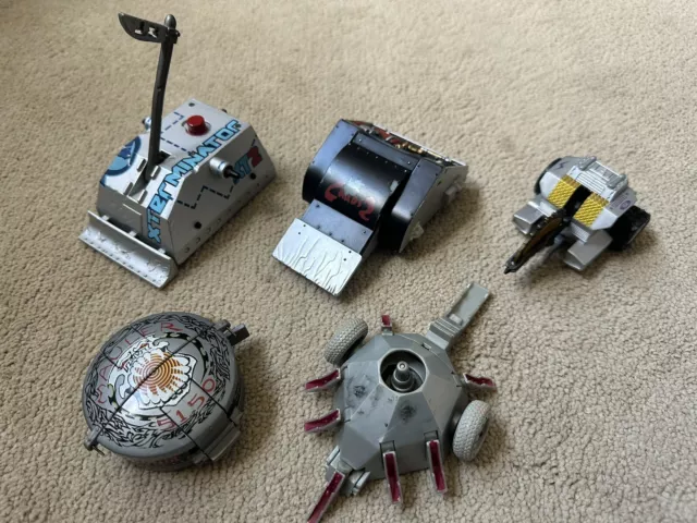 Vintage BBC Robot Wars Toys Job Lot