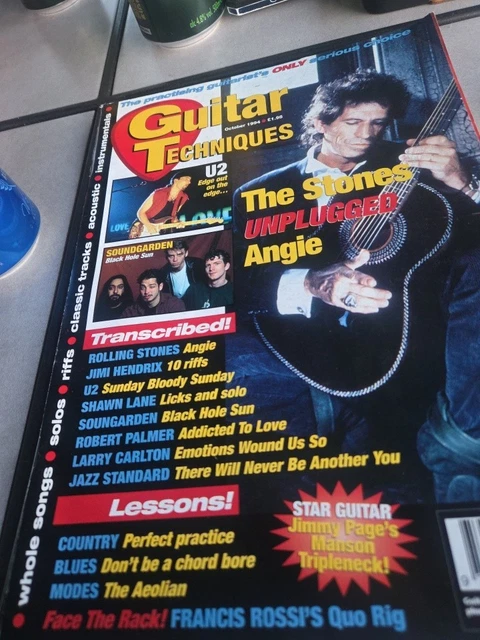 Guitar Techniques Magazine 1994 FOR SALE! - PicClick