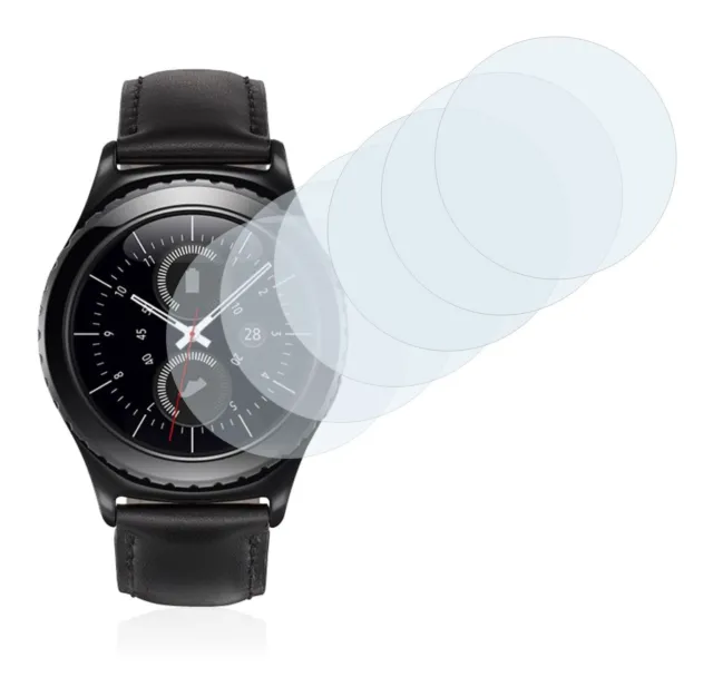 Samsung Gear S2 classic Smart Watch, 6x Transparent ULTRA Clear Screen Protector