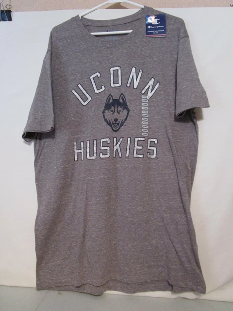 NCAA Connecticut Huskies Uconn Mens XL Gray T-shirt Big East Basketball