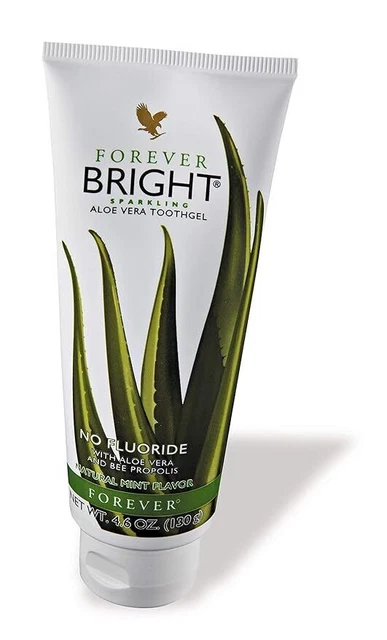 5x130g Forever Living Aloe Vera Bright Tooth gel - Peppermint, Spearmint |