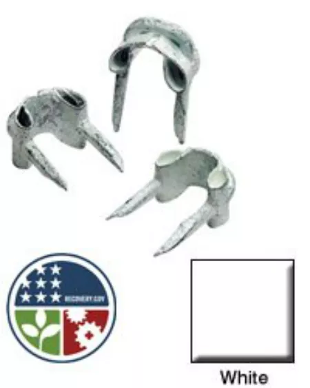 Leviton 12533 120 Pcs. 5/8" Insulated Cable Wiring Staples