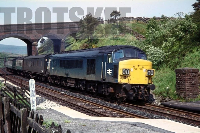 35MM SLIDE BR British Rail Diesel Loco Class 14 ADB 968001 Healey Mills ...