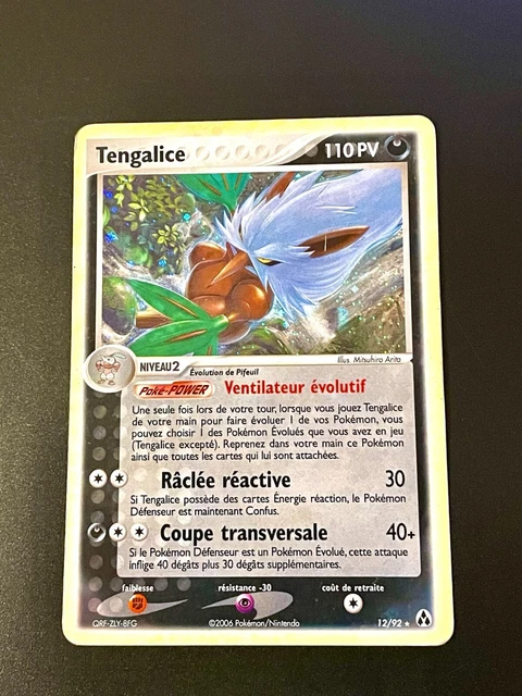 Pokemon Card TENGALICE 12/92 Holo Block EX Legend Makers FR