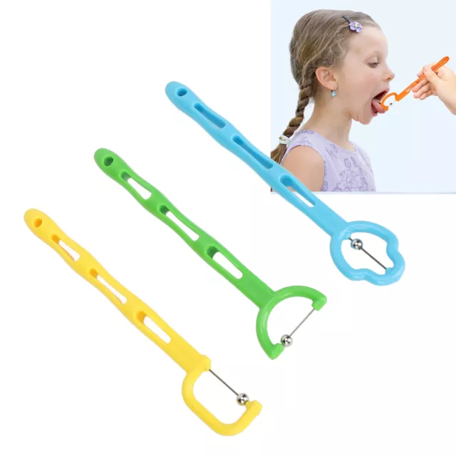 3Pcs Tongue Tip Outil D'exercice Enfants Adultes Appareil D'entraînement Muscula