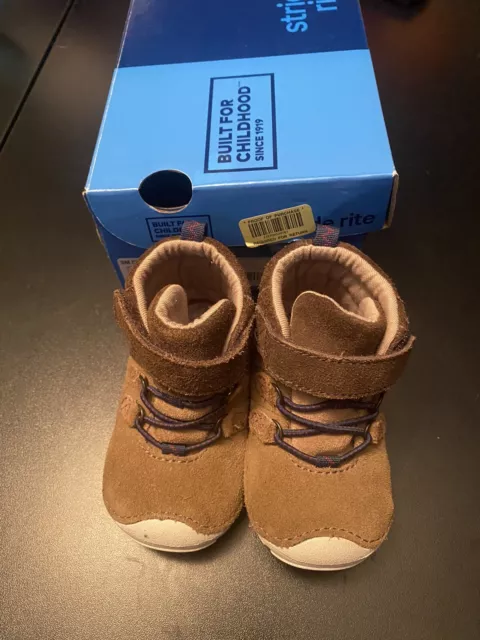 Stride Rite Soft Motion Baby and Toddler Boys Oliver Fashion Boot Size 5M