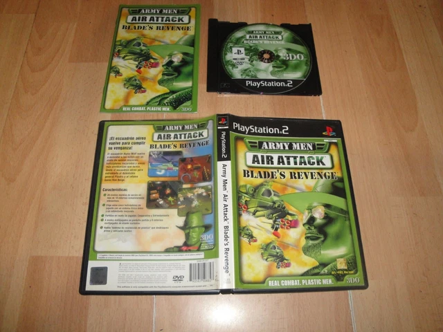 ARMY MEN AIR Attack Blade's Revenge De 3Do Para La Sony Ps2 Usado