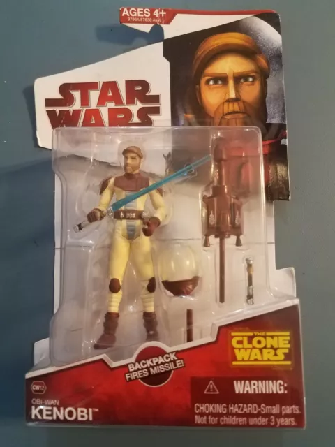 Star Wars Obi-Wan Kenobi **FREE SHIPPING** The Clone Wars - Sealed Package