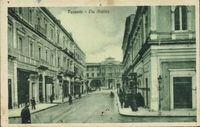 TARANTO - Via Archita - Viaggiata 1918 - Rif. 426 PI