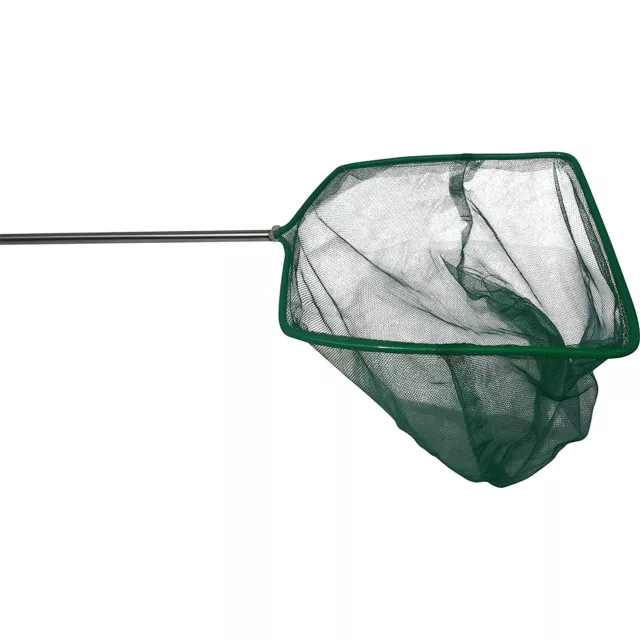 Aquarium Fish Tank Net with Strong Stainless Steel Handle & Soft Mesh, 8 Inch