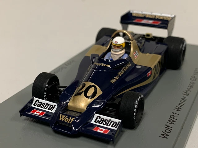 Miniature Wolf WR-1 Formule 1 - Jody Scheckter - Eidai 1/43 - Japan - Excellent état