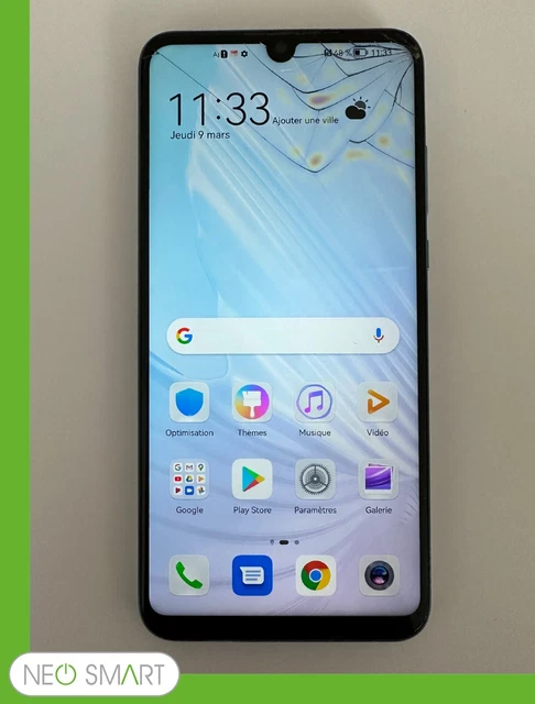 SMARTPHONE - HUAWEI  P30 LITE - 128 GO - Vitre écran cassée